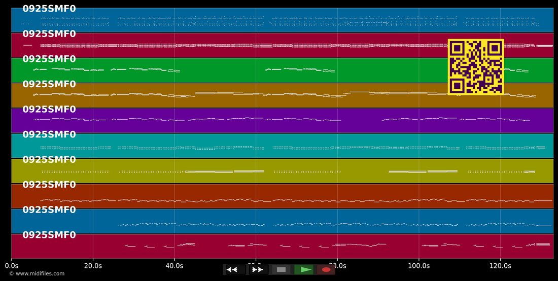 From A Jack To A King — Ned Miller: multitrack MIDI piano roll